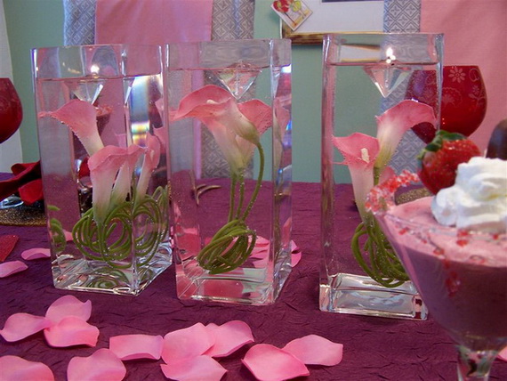Amazing Romantic Table Centerpiece Decorating Ideas for Valentine’s Day _21