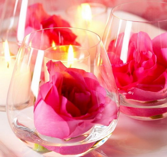 Amazing Romantic Table Centerpiece Decorating Ideas for Valentine’s Day _27