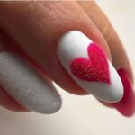 Creative Nail Art Designs for Valentine’s Day 056