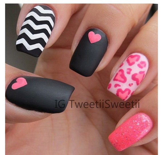Creative Nail Art Designs for Valentine's Day 2014__35