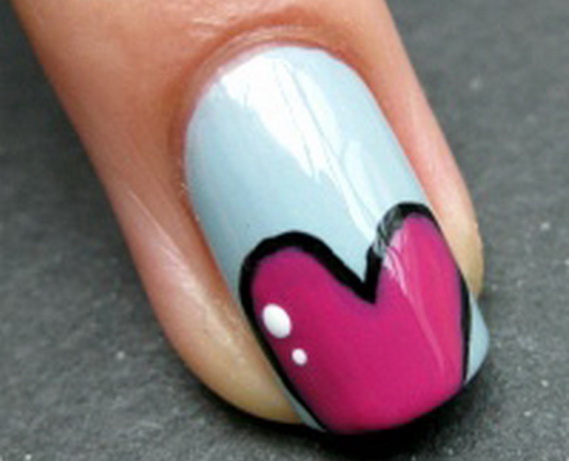Creative Nail Art Designs for Valentine's Day 2014__42