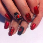 Creative Nail Art Designs for Valentine’s Day _025