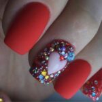 Creative Nail Art Designs for Valentine’s Day _040