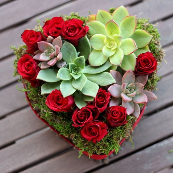 Flower Decoration Ideas For Valentine’s Day_37