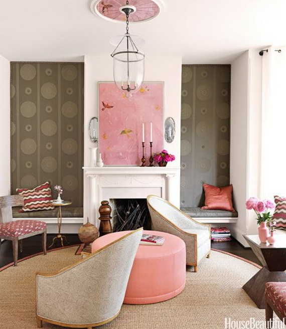 Pink Room Décor Ideas for Valentine’s Day _28