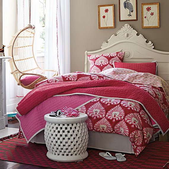 Pink Room Décor Ideas for Valentine’s Day _76
