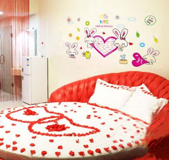 Valentine’s Day Bedroom Decoration Ideas for Your Perfect Romantic Scene_45