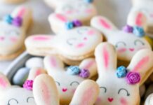 60 Creative Easter Centerpiece Ideas For Any Taste Bunny Macarons