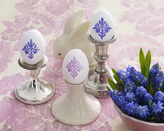 Eier mit Ornamenten