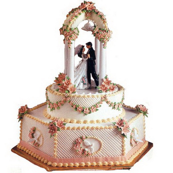 Fabulous Easter Wedding Cake Ideas & Designs_23