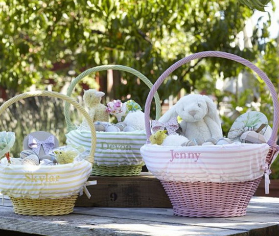 Adorable Easter Baskets You Can Use Year After Year__24