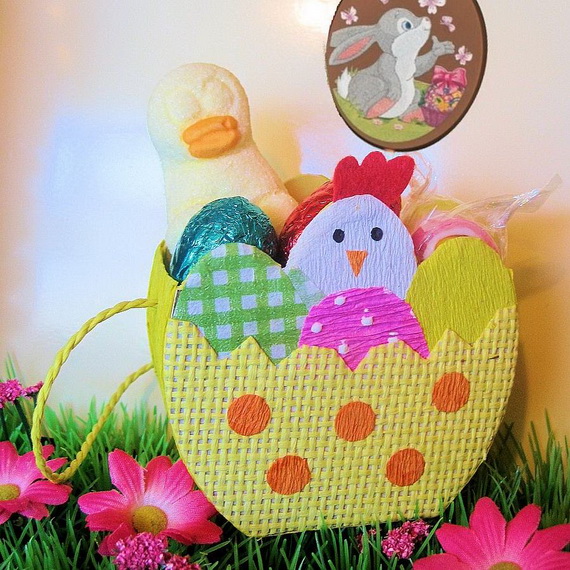 Adorable Easter Baskets You Can Use Year After Year__40