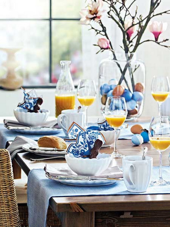 Easy Easter Centerpieces And Table Settings For Spring Holiday_34