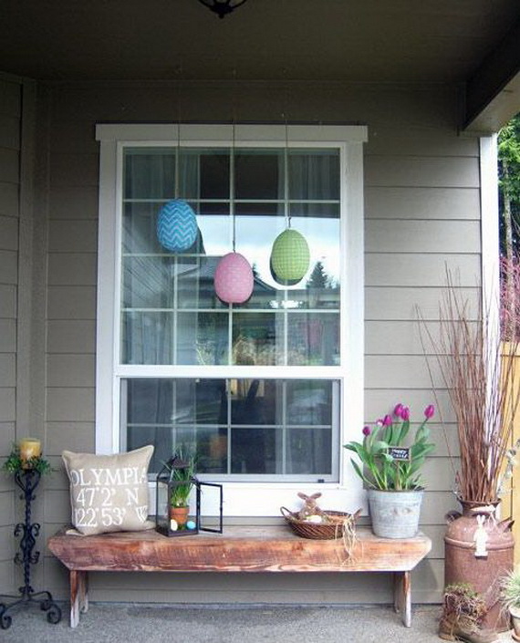Outdoor Easter Decorations – 60 Ideas For A Special Holiday_05