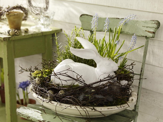 Outdoor Easter Decorations – 60 Ideas For A Special Holiday_20