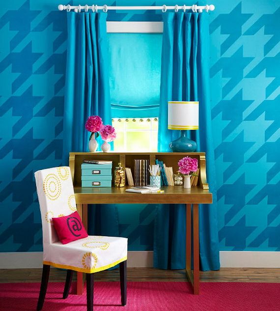 Decorating Interior Apartments With Fabric & Paper Projects_20