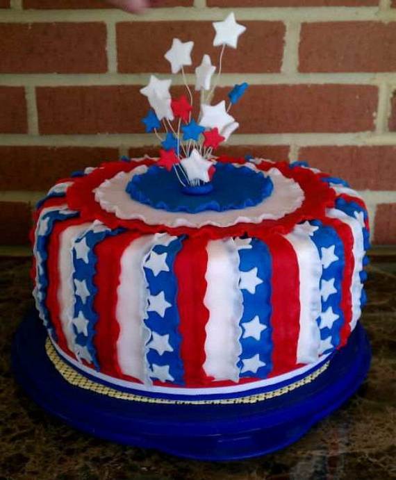 Adorable 4th of July Cake  Designs Ideas (29)