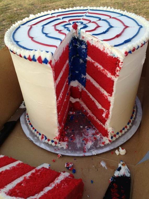 Adorable 4th of July Cake  Designs Ideas (39)