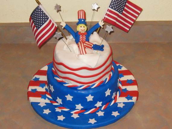 Adorable 4th of July Cake  Designs Ideas (41)