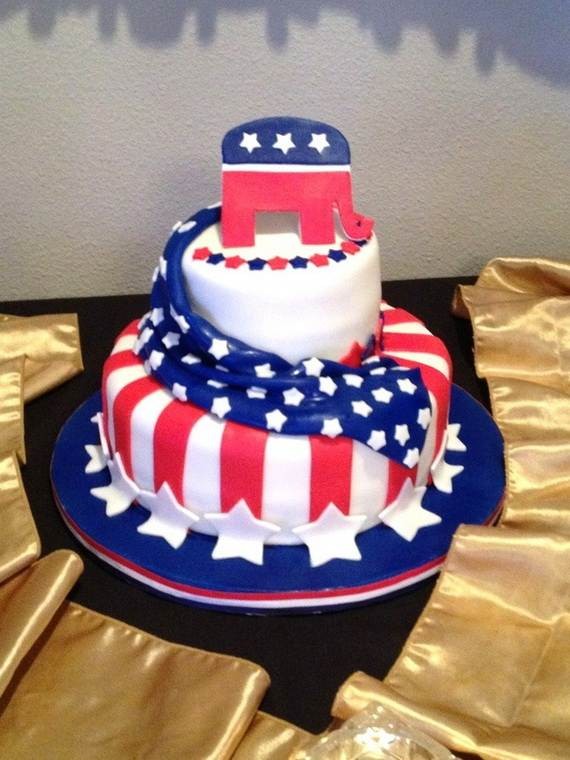 Adorable 4th of July Cake  Designs Ideas (49)