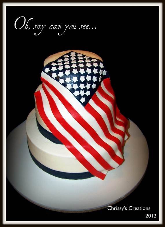 Adorable 4th of July Cake  Designs Ideas (55)
