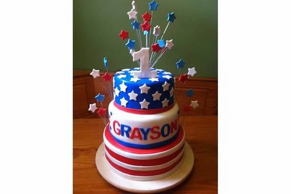 Adorable 4th of July Cake  Designs Ideas (60)