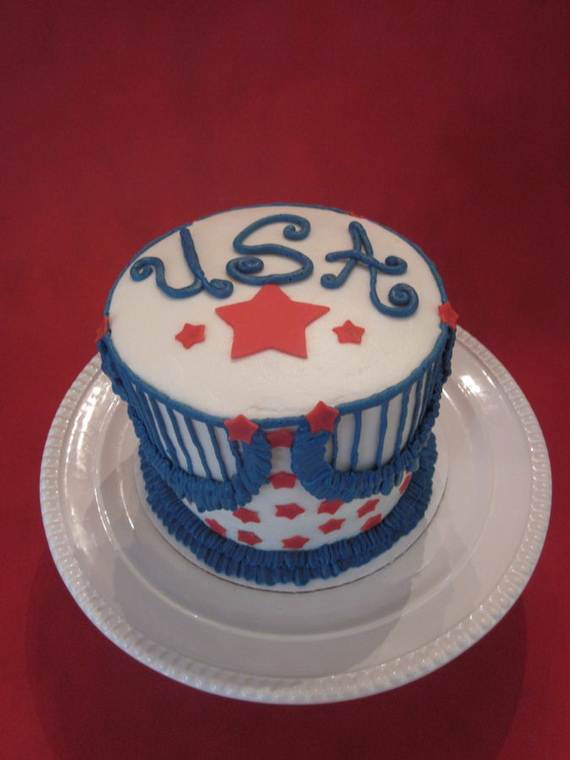 Spectacular Red, Blue, and White Cupcake Decorating Ideas (7)