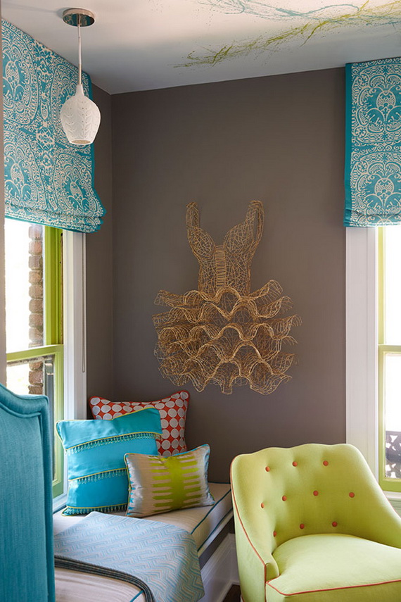 Beautiful but Simple Spring Inspired Children’s Room Decorating Ideas