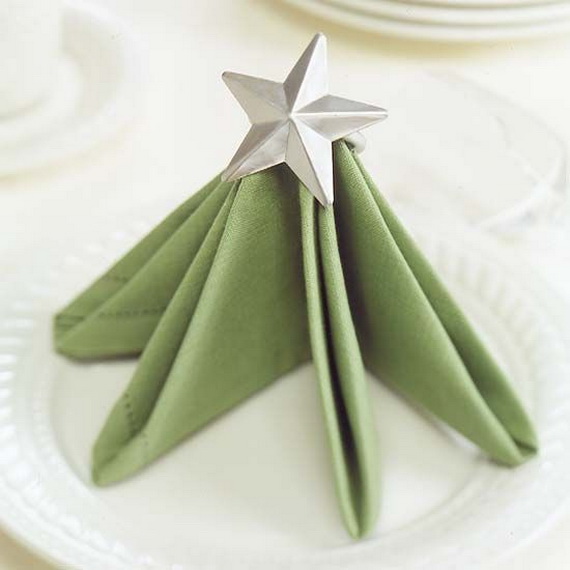 Creative Napkin Folds for Your Holiday Table (14)
