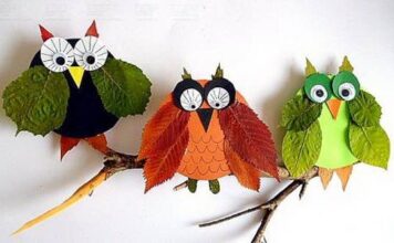 Fall Crafts With Children – Owl Handicraft For Cozy Hours