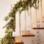 Festive Holiday Staircases and Entryways 1