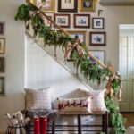 rustic-Christmas-coffee-staircase