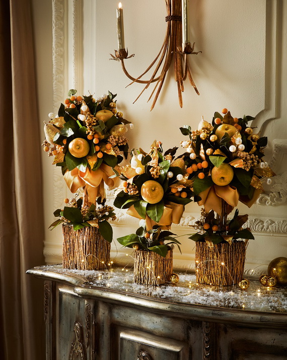 Creative Holiday In Gold Decorating Ideas_05