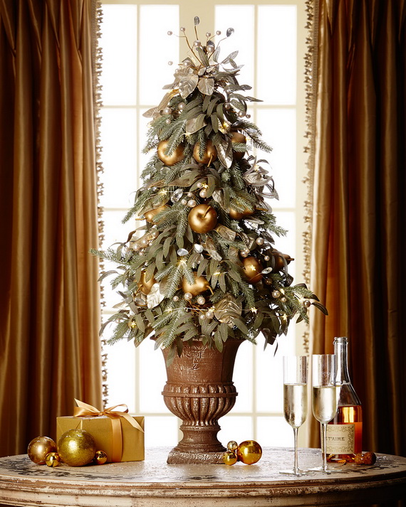 Creative Holiday In Gold Decorating Ideas_20