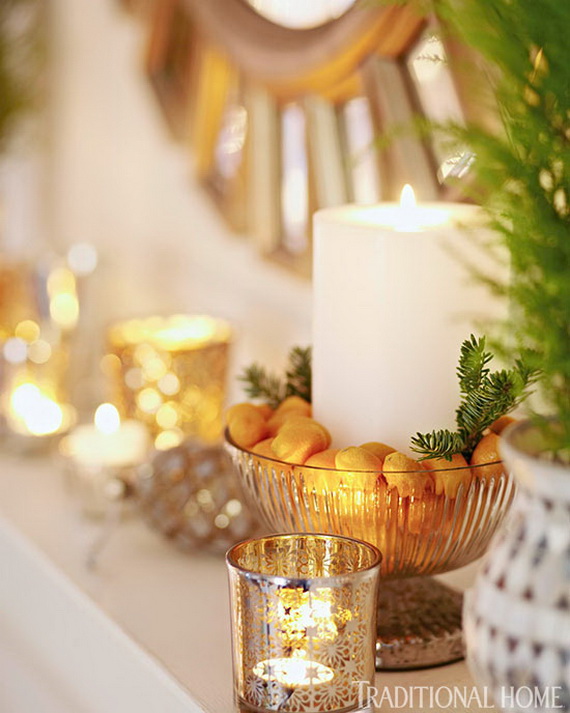 Creative Holiday In Gold Decorating Ideas_39