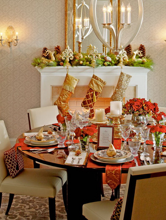 Creative Holiday In Gold Decorating Ideas_44