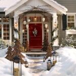 Stunning-Christmas-Front-Door-Décor-Ideas-familyholiday_17