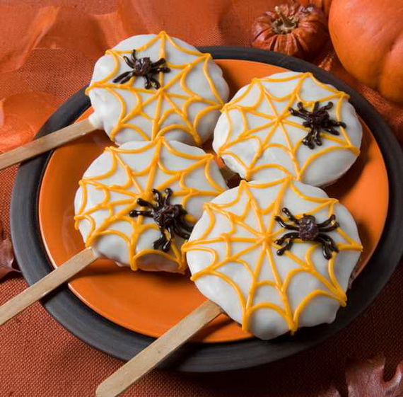 Sweet and salty Edible Halloween Decoration Ideas for kids _14
