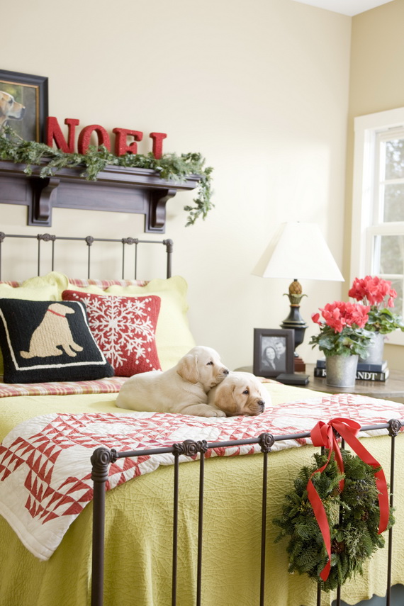 Adorable Bedroom Decor Ideas For Christmas and Special Occasion _08
