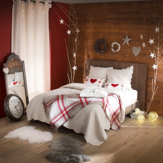 Adorable Bedroom Decor Ideas For Christmas and Special Occasion _28