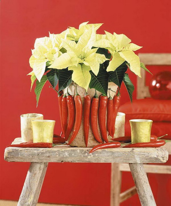 Decorate Christmas with 45 ideas poinsettias the holidays’ most loved plant_36