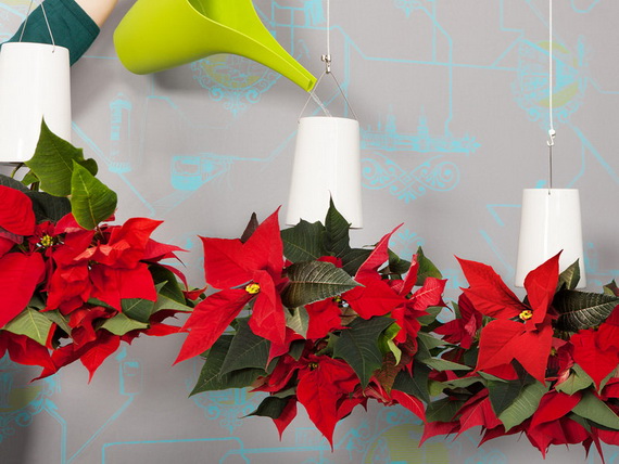 Decorate Christmas with 45 ideas poinsettias the holidays’ most loved plant_45