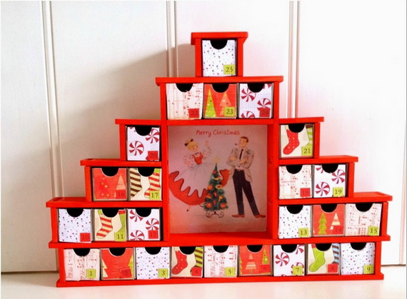 Fun Christmas Crafts With 50 Great Homemade Advent Calendars Ideas_16