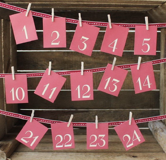 Fun Christmas Crafts With 50 Great Homemade Advent Calendars Ideas_28
