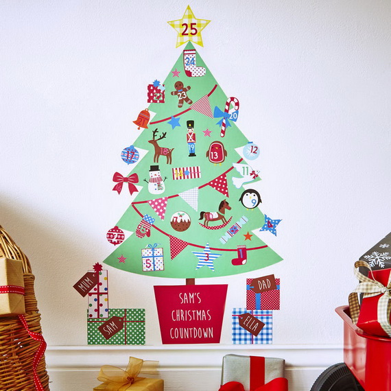 Fun Christmas Crafts With 50 Great Homemade Advent Calendars Ideas_40