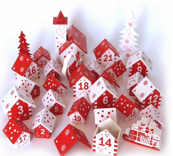 Fun Christmas Crafts With 50 Great Homemade Advent Calendars Ideas_46