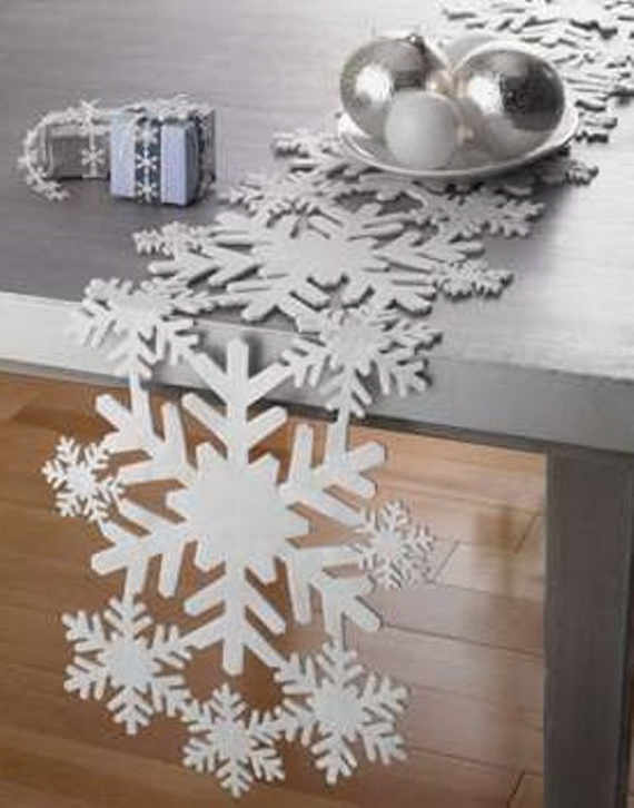 Snowflakes Inspiration Favorite Christmas Decorating Ideas (19)