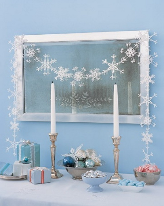 Snowflakes Inspiration Favorite Christmas Decorating Ideas (24)