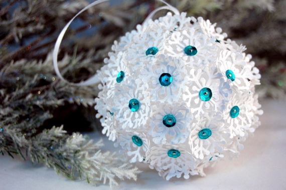 Snowflakes Inspiration Favorite Christmas Decorating Ideas (3)