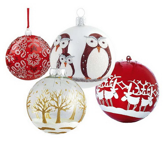 The most stylish Christmas Ornaments Decorations_22